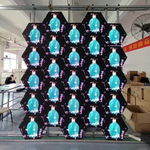 Hexagonal Led Screen Hexagon LED Screen Manufacturer in China | NSELED